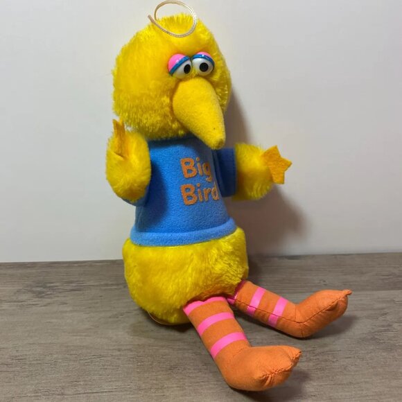 1983 Big Bird Sesame Street Plush Doll by Playskool Mini Stuffed Animal - Picture 2 of 5